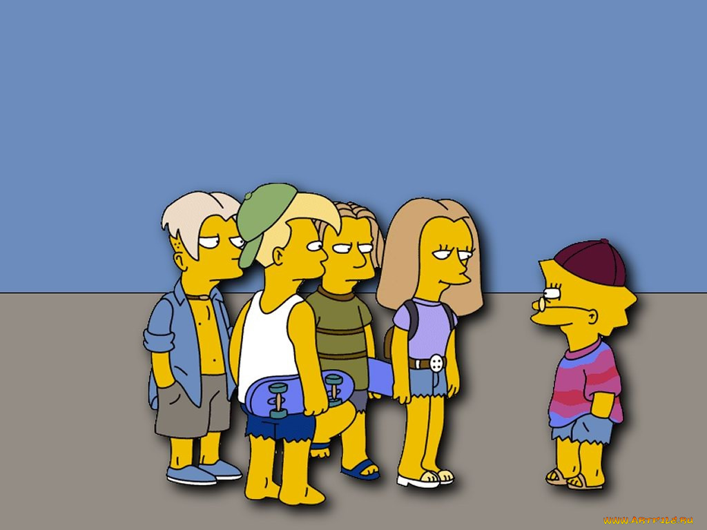 , the, simpsons